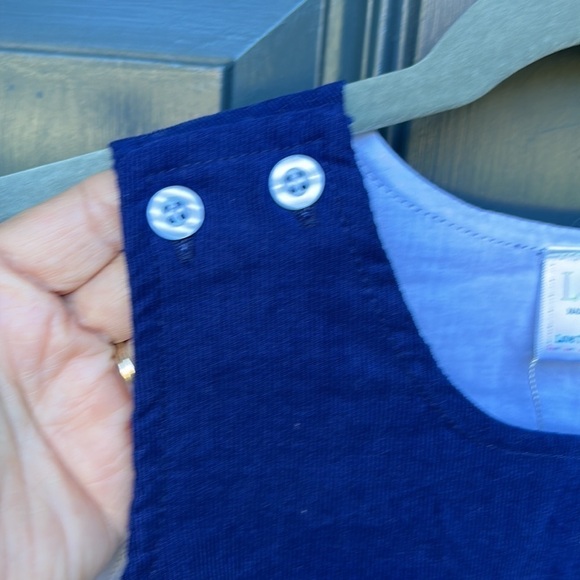 LTC Blue Cotton Corduroy Jumper NWT - Picture 5 of 9